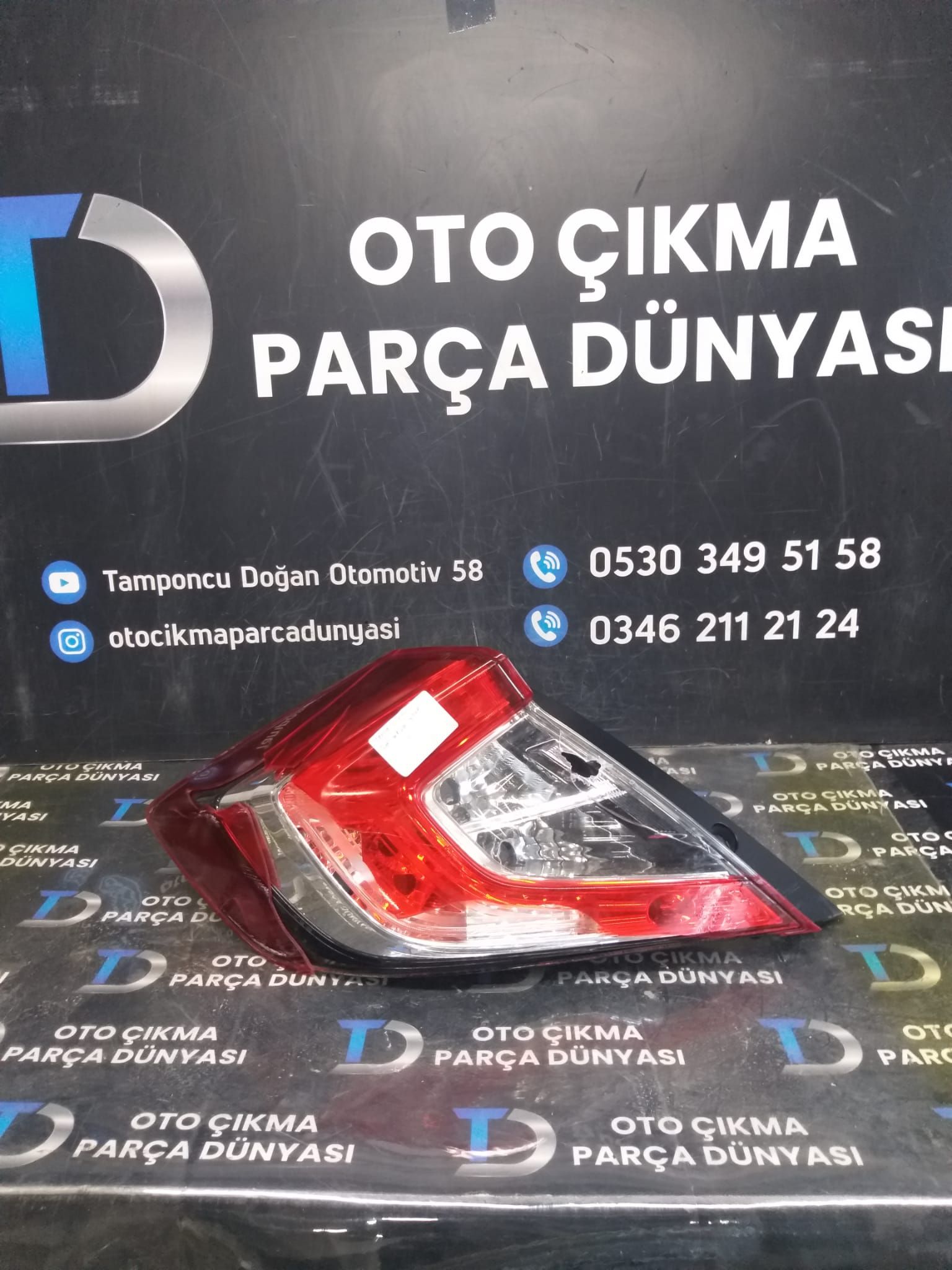 HONDA C�V�C SOL ARKA STOP 